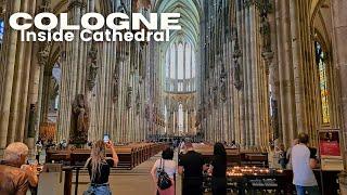 Cologne Cathedral: INSIDE WALKING TOUR | 4k60