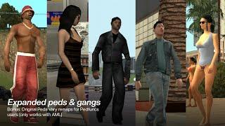 GTA San Andreas Android - Expanded peds & gangs v1.0 Released