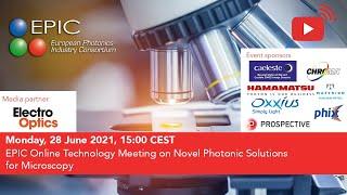 EPIC Online Technology Meeting on Novel Photonic Solutions for Microscopy