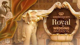 Royal Indian Wedding Invitation Video | Digital Invite by Wedeogram