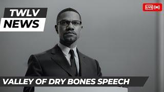 MALCOLM X SPEECH (ANIMATED)