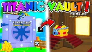  TITANIC VAULT! ️ THIEVING UPDATE PART 2 IN PETS GO (ROBLOX)