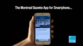 Montreal Gazette SmartphoneApp