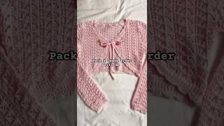 ASMR | Pack A Depop Order With Me  #depop #asmr #fypage #viralvideo #depopseller