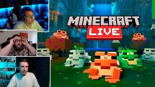 РЕАКЦИЯ МАЙНКРАФТЕРОВ НА ТРЕЙЛЕР Minecraft Live 2022