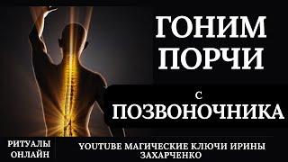 ГОНИМ ПОРЧИ с ПОЗВОНОЧНИКА. Проклены в спину. Ритуал чистка. Боли. Жжение. Тяжесть. Грыжи. Сущи.