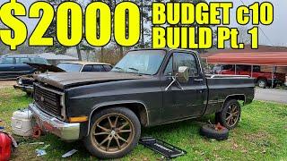 $2000 SUPER LOW BUDGET C10 BUILD CHALLENGE