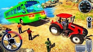 Chained Tractor Towing Rescue - Offroad Driver Vechies Simulator - Android GamePlay