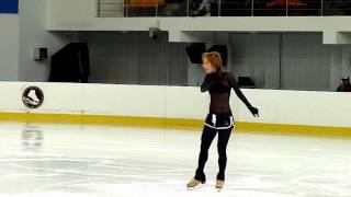 Alena Leonova, FS, Test Skates 2011 (high quality, 480p)