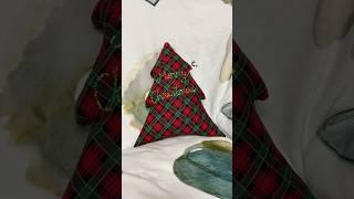 DIY Christmas cushion #diy#sewing#christmas#decor ation  r