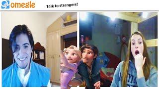 Flynn Rider LOOKING FOR  Rapunzel at OMEGLE - Did I FOUND HER?...