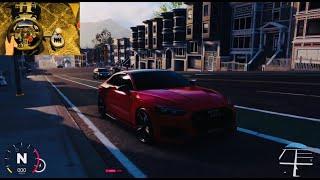 The Crew 2 - AUDI RS5 - PS5 | Logitech G29+TH8A manual+clutch gameplay! [4K]