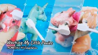 45 Minutes of Washing Ponies ASMR-Like Compilation Vintage My Little Pony (MLP G1 Only Relax)
