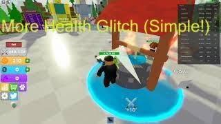 USEFUL *EASY* HEALTH GLITCH IN Boss Fighting Simulator!