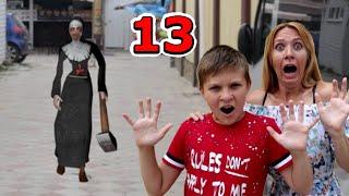 Монахиня ПРЕСЛЕДУЕТ! Они с Мороженщиком заодно! 13 серия Evil Nun и Ice Scream in real life