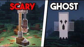 +10 Scary HALLOWEEN Builds for your MINECRAFT  [Tutorials]