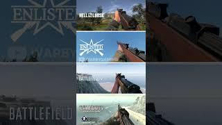 Gewehr 43 Comparison | Hell Let Loose vs Enlisted vs Battlefield 5 vs COD WAW