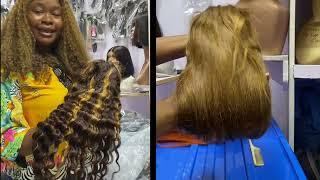 Biggest Human Hair Wig Market | Where to buy Luxury Wig at Wholesales in Nigeria.