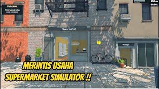 [LIVE STREAMING] USAHA KECIL KECILAN  TOKO SEMBAKO (SUPERMARKET SIMULATOR)