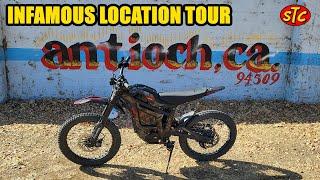 Touring Antioch's Notorious True Crime Locations On Talaria MX5