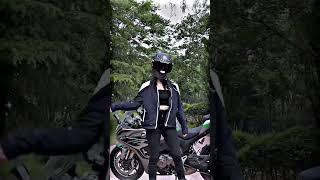 cute lady biker | #cute #lady #ladybiker #YTshorts #trendingshorts #RandomBike #viral #dreamgirl