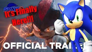 IT'S FINALLY HERE!!! | Sonic REACTS To Sonic The Hedgehog 3 Official Trailer! *REACTION*