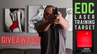 EDC Laser Training Gear GIVEAWAY!!! Keiron Laser Reactive Target Systems