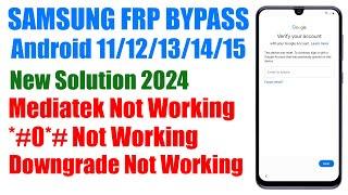 Samsung FRP Tool 2024 All Samsung FRP Bypass Android 13/14 - No adb - No *#0*# - No MTK