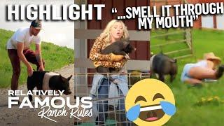 "Relatively Famous: Ranch Rules": Celeb Kids Wrangle PIGS! | E!