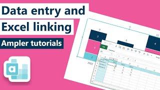 Ampler tutorials - Data entry and Excel linking