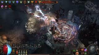 Lightning Tendrils Ignite Elementalist vs Simulacrum 30 wave