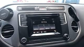 Кодирование Европейских FM радио частот на VW Tiguan 2015 USA