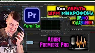 Как УБРАТЬ ШУМ МИКРОФОНА в Adobe Premiere Pro | ШУМОПОДАВЛЕНИЕ | ПОДРОБНАЯ НАСТРОЙКА