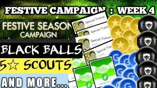 Festive Season Campaign Round 4 Rewards Details in pes2020mobile || FREE BLACKBALL...