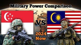 Singapore vs Malaysia Military Power Comparison 2024 Now