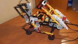 LEGO EV3 сборка кубика рубика