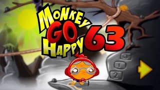 Игра "Счастливая Обезьянка 63" (Monkey GO Happy 63) - прохождение