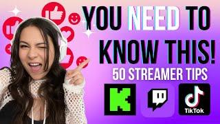 Live Streaming For Dummies: 50 Stream Tips you HAVE to know!