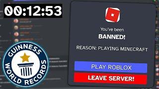 I Got Banned From Popular Discord Servers SPEEDRUN - (World Record)