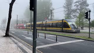 The MetroTram in Porto, Portugal 2022