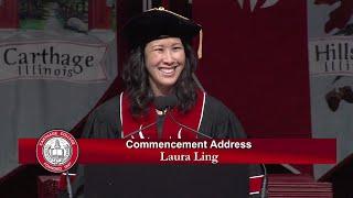 Laura Ling Carthage College Commencement Address 2015