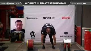 Ivan Makarov 502kg/1107lbs Deadlift Attempt