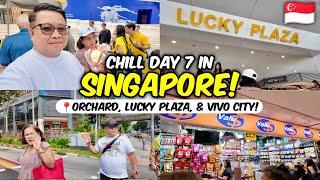 Let's go to Orchard & Lucky Plaza + New Hotel in Harbourfront + Exploring Vivo City! 