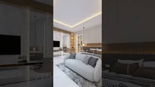 Desain Interior Kamar Tidur 1 Rumah Ibu YTI @ Jakarta