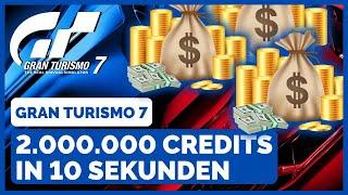 GRAN TURISMO 7 - 2 MIO CREDITS in 10 SEKUNDEN / Gran Tusimo 7 Geld / GT7 Credits /GT7 Geld farmen