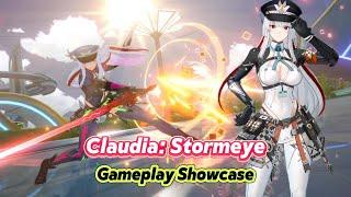 Claudia: Stormeye Gameplay Showcase Tower of Fantasy CN 4.5