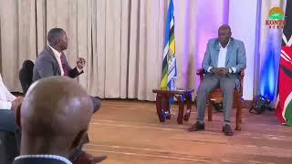 HE CONDERMNED FORD FOUNDATION FOR SPONSORING DEMOS YET HE HAS VISITED THEM! DP GACHAGUA ROASTS RUTO