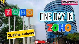 One day in Zoho | Zoho office |  Zoho la lunch ku oru periya buffet ha iruku |#zoho #zohojobs