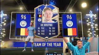 THE MOMENT W2S PACKED TOTY DE BRUYNE!