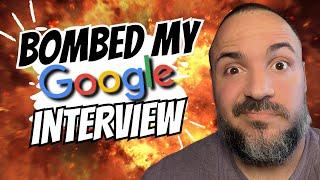 FAILED My Google Interview: Here's What To Do After